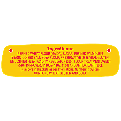 Britannia Pav Bread - Rich In Carbohydrate & Protein, 12 pcs 400 g 