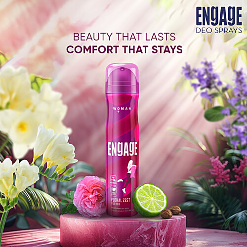 Engage Floral Zest Bodylicious Deo Spray - For Women, 150 ml