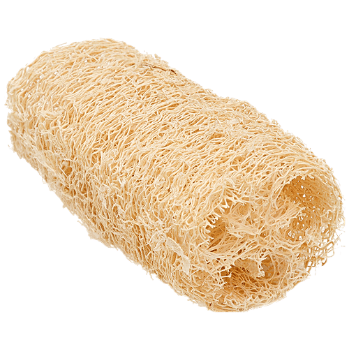 Bamboooz Shower Loofah/Bath Sponge/Natural Scrubber, 2 pcs  