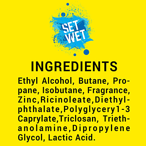 Set Wet Cool Avatar Deodorant & Body Spray Perfume - For Men, 300 ml (Pack of 2) 