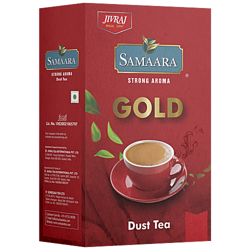 Jivraj Samaara Gold Dust Black Tea - Premium, Strong & Aromatic, Boosts Immunity, 500 g Box 