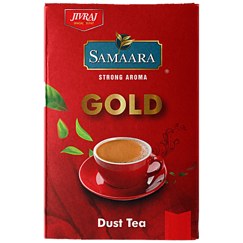 Jivraj Samaara Gold Dust Black Tea - Premium, Strong & Aromatic, Boosts Immunity, 500 g Box 
