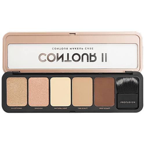 Profusion Cosmetics Pro Makeup Case - Countour 2, 13 g