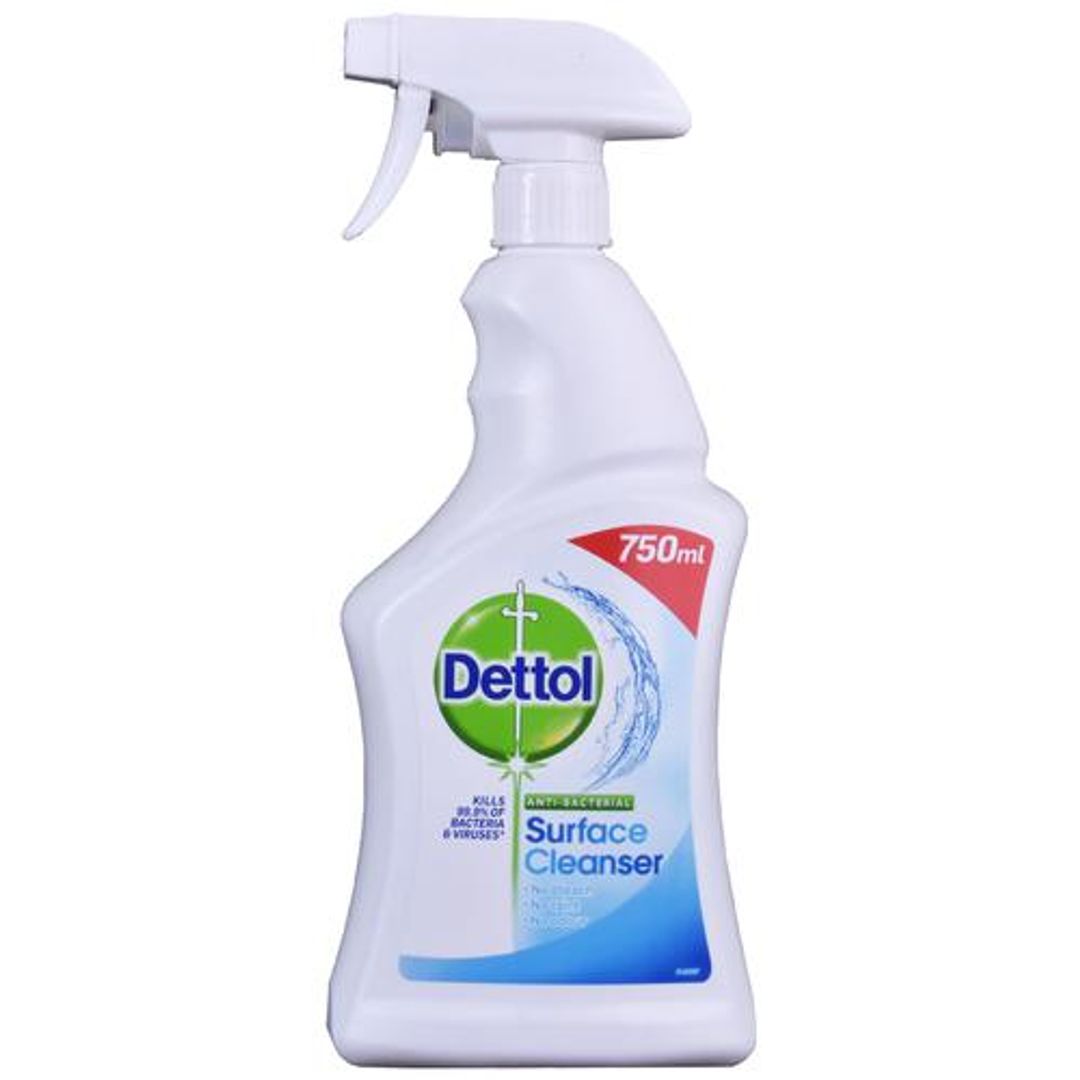 Dettol Surface Cleaner - Anti-Bacterial, Kills 99.9% Bacteria & Viruses, 750 ml 