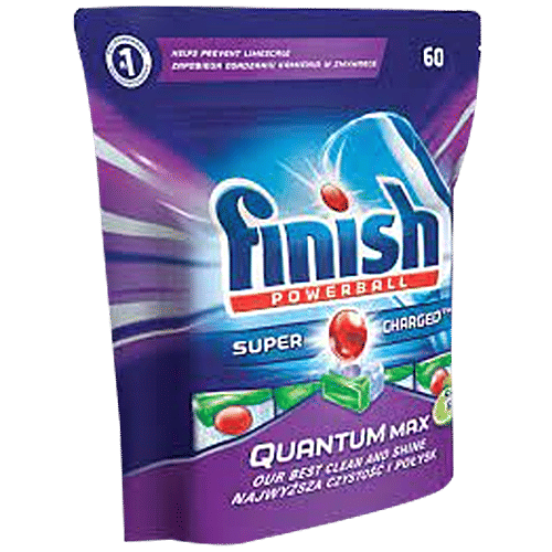 Buy Finish Dishwahser Powerball Quantum Max Apple Lime Online at Best