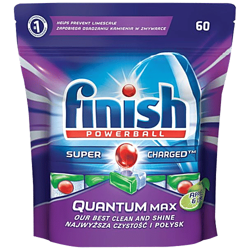 Buy Finish Dishwahser Powerball Quantum Max Apple Lime Online at Best