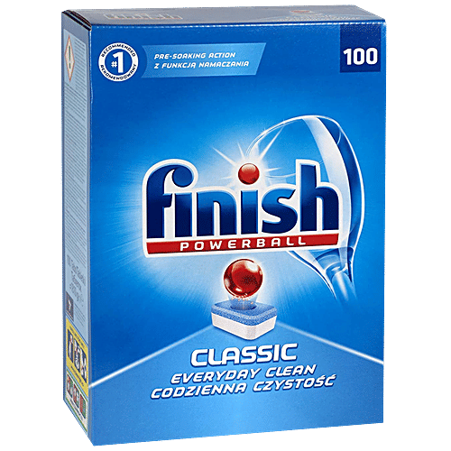 Finish Dishwasher Powerball - Classis, 100 Tablets  