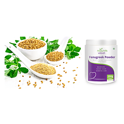 Buy Natures Velvet Fenugreek Herbal Supplement Maintains Blood Sugar