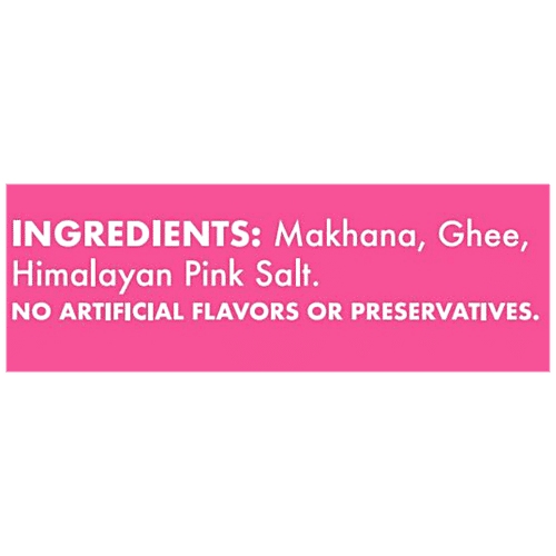 Taali Roasted Makhana - Rich In Plant Protein, Ghee & Himalayan Pink Salt Flavour, 58 g Jar 