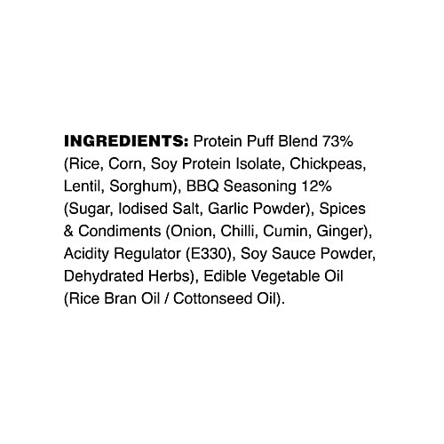 Taali Smokey BBQ Roasted Protein Puffs, 60 g  