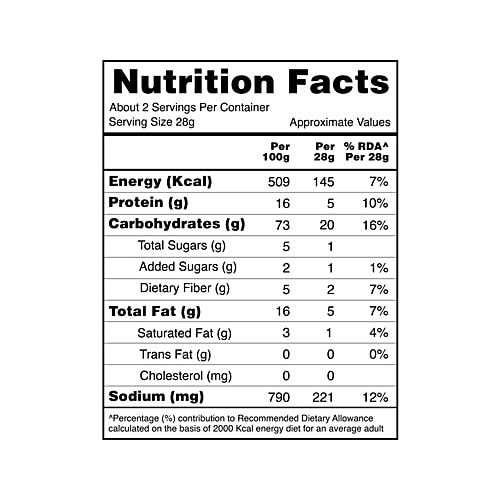 Taali Masala Mania Roasted Protein Puffs, 60 g  