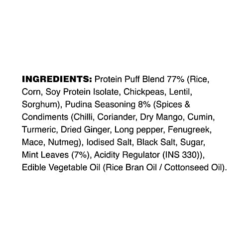 Taali Pudina Punch Roasted Protein Puffs, 60 g  