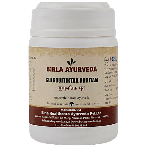 Buy Birla Ayurveda Guggulutiktaka Ghritam Online at Best Price of Rs 435 bigbasket