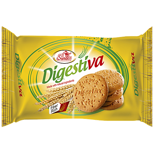 Buy Sunder Digestiva Biscuit Rich In Fibre Online at Best Price of Rs