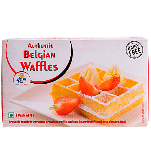 Buy Dely Authentic Belgian Waffles Dairy Free & No Added