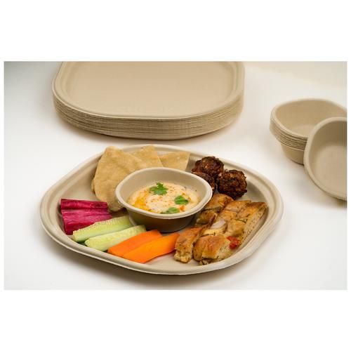 Chuk Disposable Meal Plate - 10 Inch, 25 pcs  