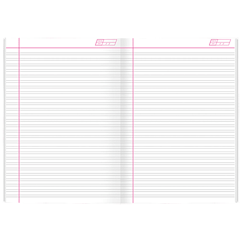 Buy Sundaram Brown Note Book Single Line, 172 Pages, 15.5 x 19 cm