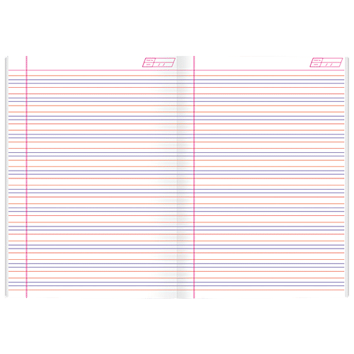 Buy Sundaram Brown Note Book Single Line, 172 Pages, 15.5 x 19 cm