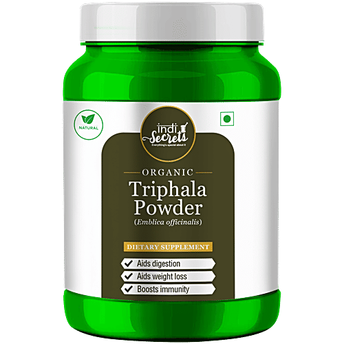 indiSecrets Organic Triphala Powder, 150 g  