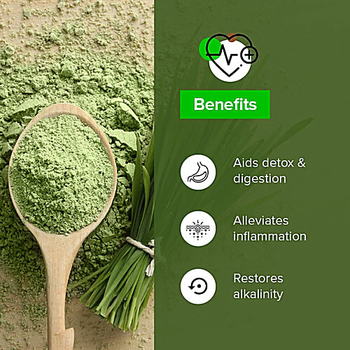 indiSecrets Organic Wheatgrass Powder, 75 g