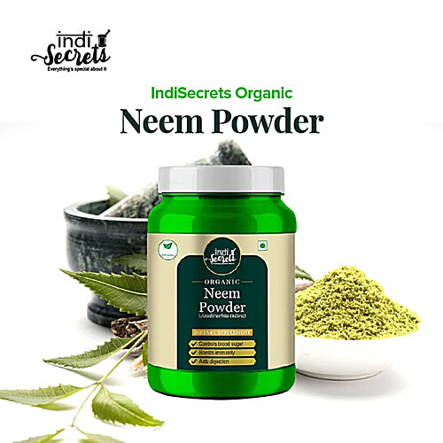 indiSecrets Organic Neem Powder, 75 g  