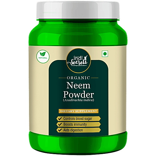 indiSecrets Organic Neem Powder, 75 g  