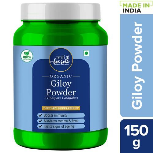 Buy IndiSecrets Organic Giloy Powder Online at Best Price of Rs 49 ...