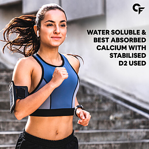 Carbamide Forte Calcium Tablets - With Magnesium, Zinc, Vitamin D, K2 & B12, For Women & Men, 120 pcs  