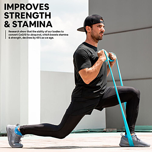 Carbamide Forte Coenzyme Q10 120mg + Piperine 6mg Vegetarian Tablets - For Heart Health, 60 pcs  