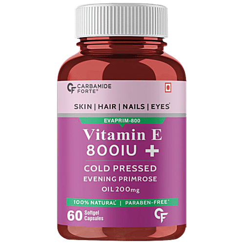 Buy Carbamide Forte Vitamin E 800 IU + Evening Primrose Oil 200mg