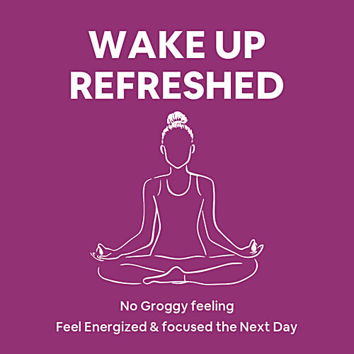 Carbamide Forte Melatonin 3mg + Tagara 75mg Vegetarian Tablets - For Restful Sleep, 90 pcs  