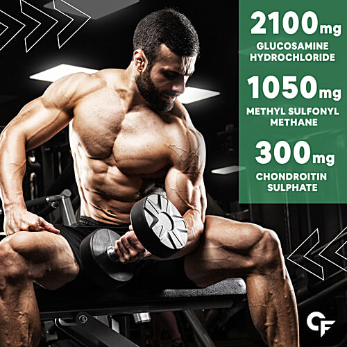 Carbamide Forte Joint Support Supplement - With Glucosamine & Vitamins, For Muscle Health, 90 pcs