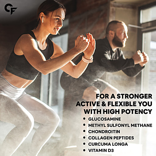 Carbamide Forte Joint Support Supplement - With Glucosamine & Vitamins, For Muscle Health, 90 pcs