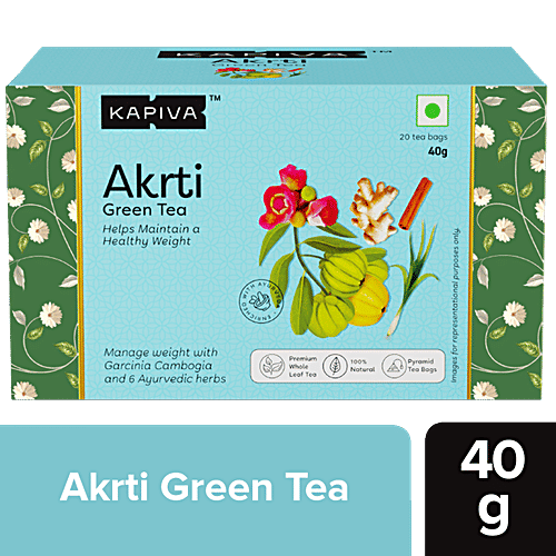 Buy Kapiva Akrti Green Tea Helps Maintain a Healthy Weight Online at