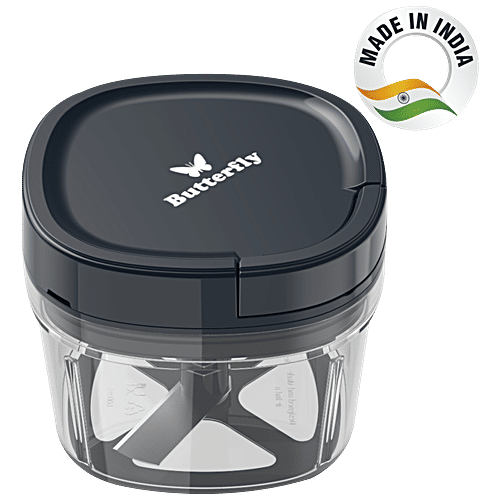 Buy Butterfly Vegetable & Fruit Chopper With 3 Stainless Blades, Easy