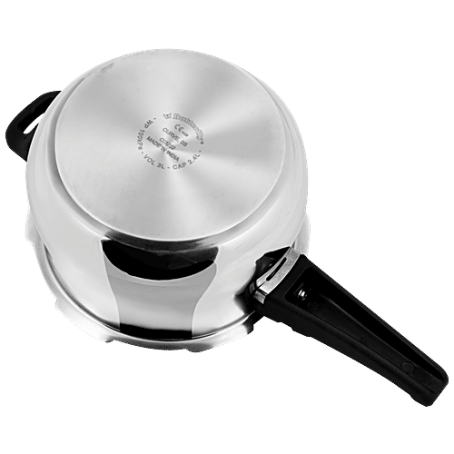 Butterfly Curve Stainless Steel Outer Lid Pressure Cooker - Induction Base, 3 L  