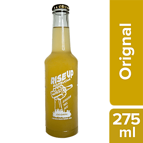 The Odd Gumnut Rise Up Kombucha Probiotic Drink - Original Flavour, Allergen-Free, 275 ml  