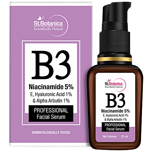 Buy StBotanica Niacinamide 5 Face Serum + E + Hyaluronic Acid 1