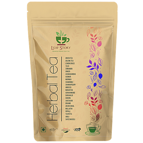 Buy Leaf Story Whole Leaf Herbal Tea Online at Best Price of Rs 249