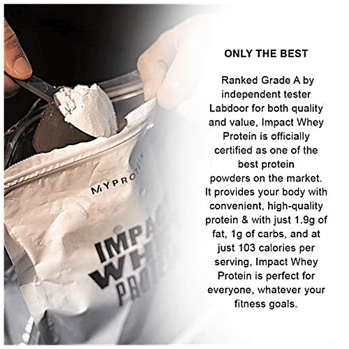 Myprotein Impact Whey Protein - Chocolate Smooth, 2.5 kg  