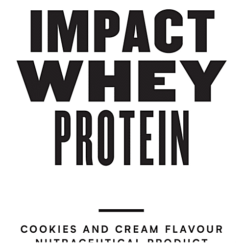 Buy Myprotein Impact Whey Protein Cookies & Cream Online at Best