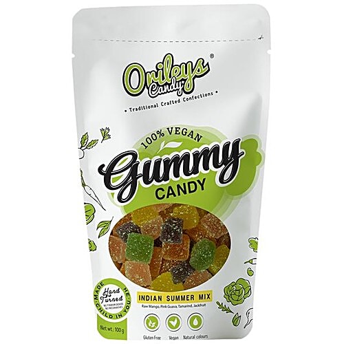 Buy ORILEYS CANDY Gummy Candy Indian Summer Mix Flavour, Vegan