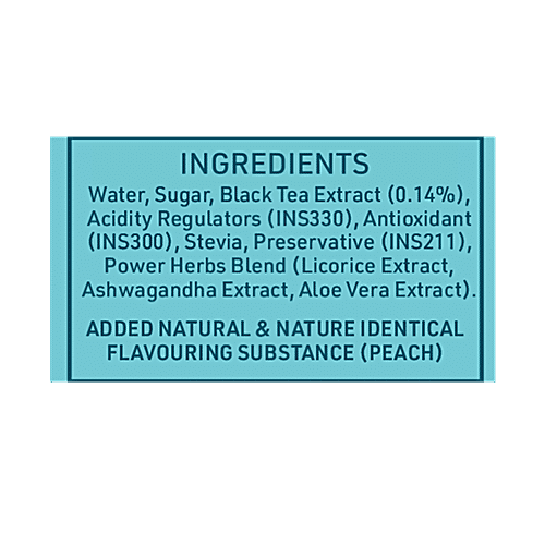 Namaste Chai Ice Tea - Peach, Ready To Drink, 500 ml Bottle 