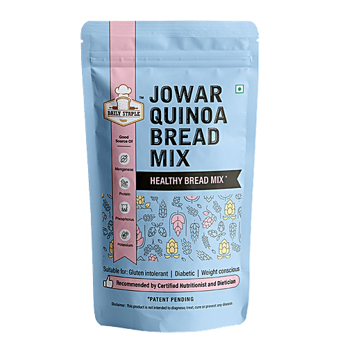 Buy Daily Staple Jowar Quinoa Bread Mix For Gluten Intolerant
