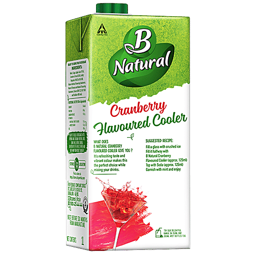 Buy B Natural Cranberry Flavoured Cooler Ready To Serve Beverage Online at Best Price of Rs