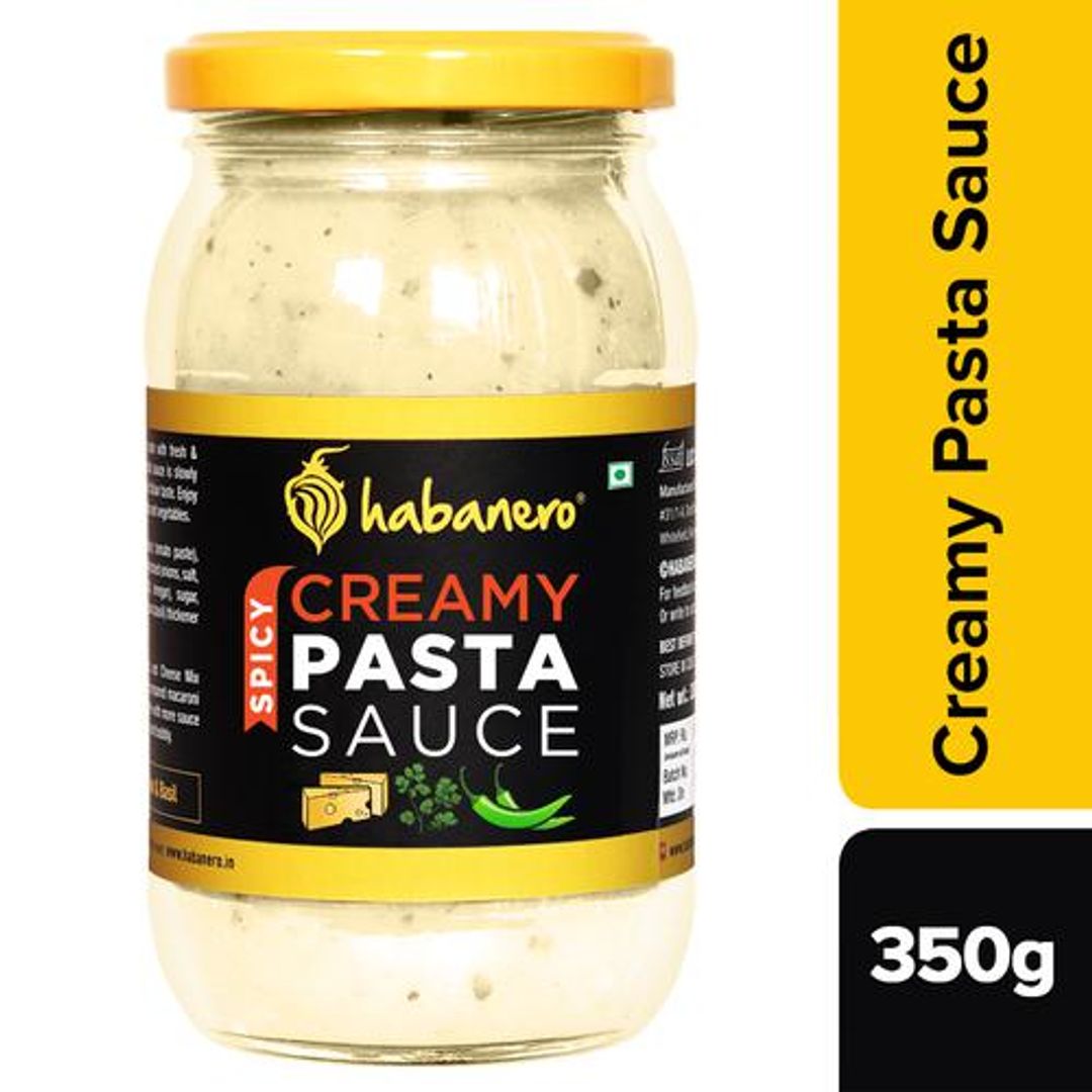 Habanero Creamy White Pasta Sauce - Cheese Sauce, 350 g 