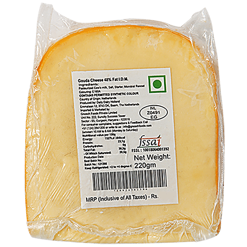 Buy Daily Dairy Gouda Cheese Portion Online at Best Price of Rs 649