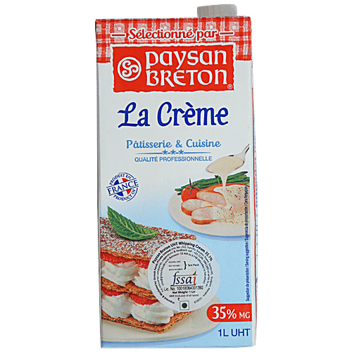 Paysan Breton UHT Whipping Cream 35.1% Fat, 1 L  