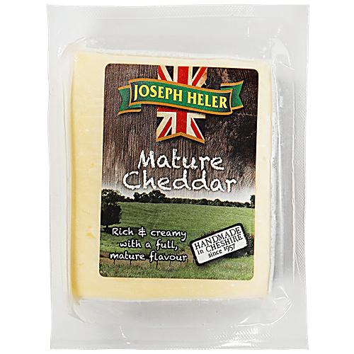 Joseph Heler Matured White Cheddar Cheese, 200 g  
