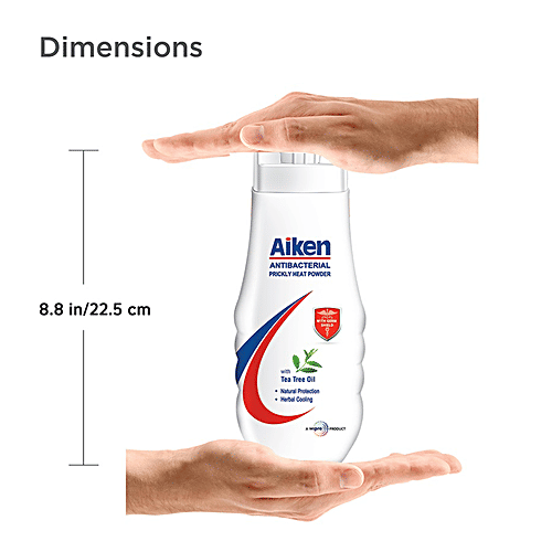 Buy Aiken Prickly Heat Powder Antibacterial With Tea Tree Oil Online